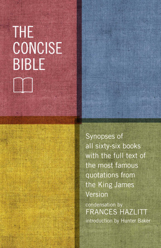 The Concise Bible book cover by Frances Hazlitt