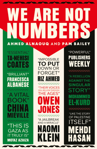 We Are Not Numbers: The Voices of Gaza's Youth book cover by 