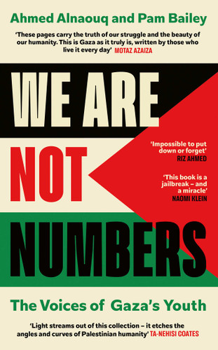 We Are Not Numbers: The Voices of Gaza's Youth book cover by 