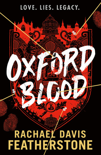 Oxford Blood book cover by Rachael Davis-Featherstone