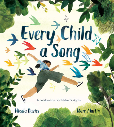 Every Child a Song: A Celebration of Children's Rights book cover by Nicola Davies