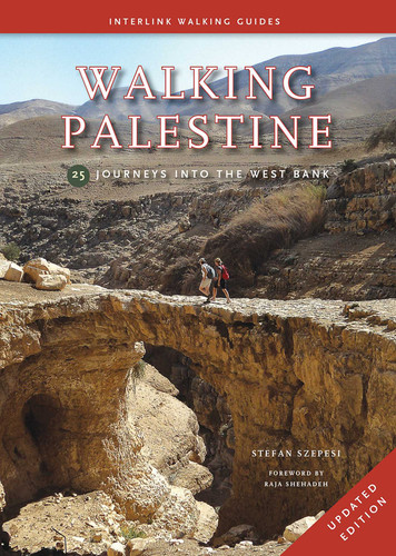 Walking Palestine: 25 Journeys into the West Bank book cover by Stefan Szepsi
