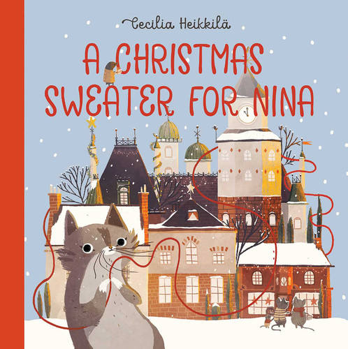 A Christmas Sweater for Nina book cover by Cecilia Heikkilä
