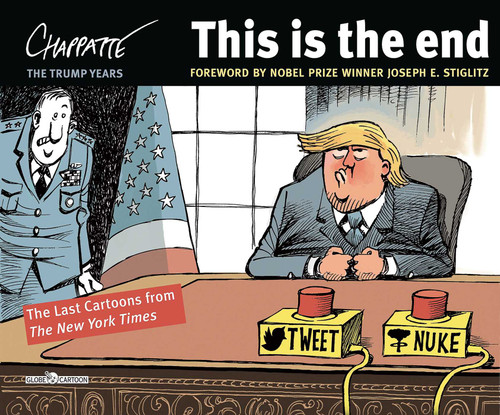This is the End: The Last Cartoons from The New York Times book cover by Patrick Chappatte