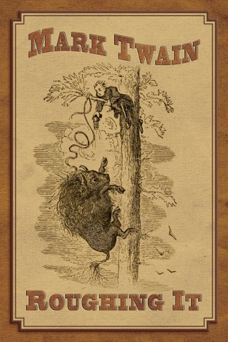 Roughing It book cover by Mark Twain