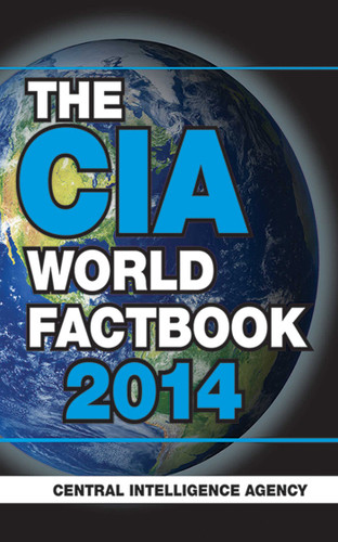 The CIA World Factbook 2014 book cover by Central Intelligence Agency