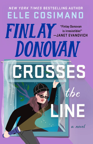 Finlay Donovan Crosses the Line: A Novel book cover by Elle Cosimano