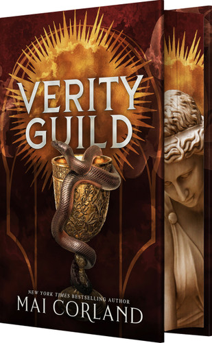 Verity Guild: An Enemies-to-Lovers Romantasy book cover by Mai Corland