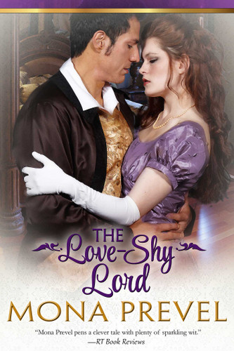The Love-Shy Lord book cover by Mona Prevel
