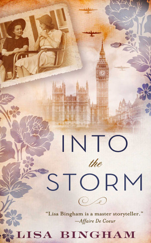 Into the Storm book cover by Lisa Bingham