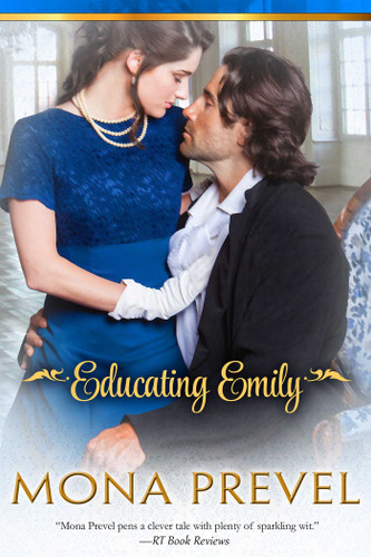 Educating Emily book cover by Mona Prevel