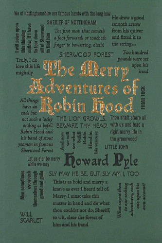 The Merry Adventures of Robin Hood (Word Cloud Classics) book cover by Howard Pyle