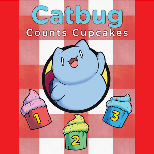 Catbug Counts Cupcakes book cover by Spencer Greenberg