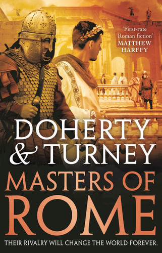 Masters of Rome (Rise of Emperors #2) book cover by Simon Turney, Gordon Doherty