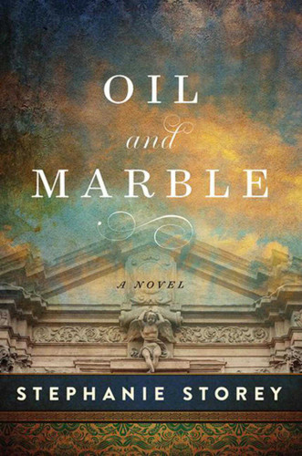 Oil and Marble: A Novel of Leonardo and Michelangelo book cover by Stephanie Storey