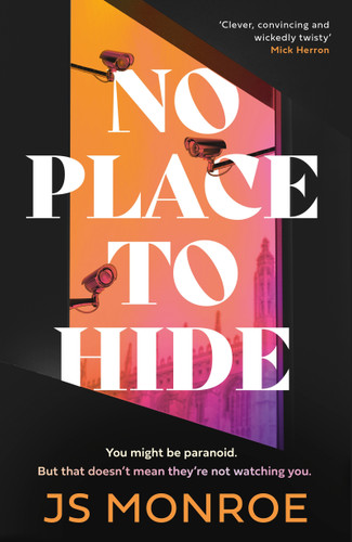 No Place to Hide book cover by J.S. Monroe