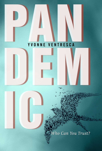 Pandemic book cover by Yvonne Ventresca