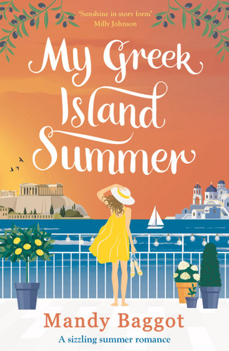 My Greek Island Summer book cover by Mandy Baggot