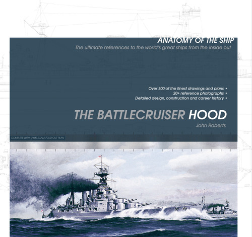The Battlecruiser Hood (Anatomy of The Ship) book cover by John Roberts