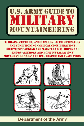 U.S. Army Guide to Military Mountaineering (US Army Survival) book cover by U.S. Department of the Army