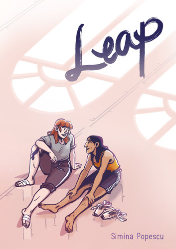Leap book cover by Simina Popescu
