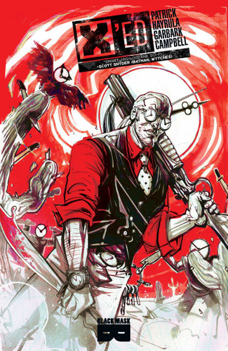 X'ed book cover by Tony Patrick
