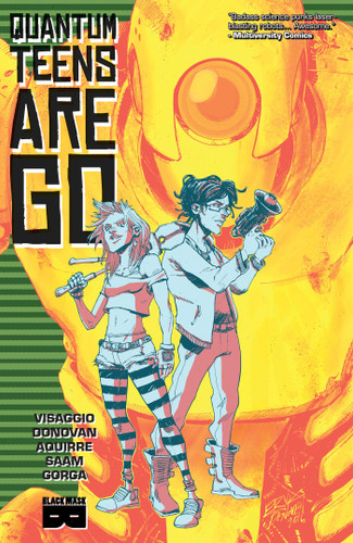 Quantum Teens Are Go book cover by Magdalene Visaggio