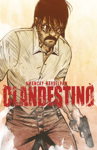 Clandestino book cover by Amancay Nahuelpan