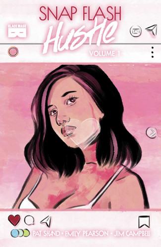 Snap Flash Hustle book cover by Pat Shand