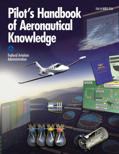 Pilot's Handbook of Aeronautical Knowledge book cover by Federal Aviation Administration