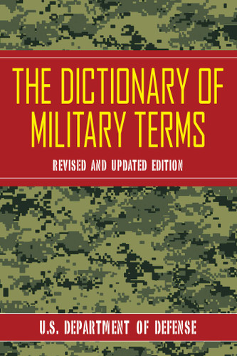 The Dictionary of Military Terms book cover by U.S. Department of Defense