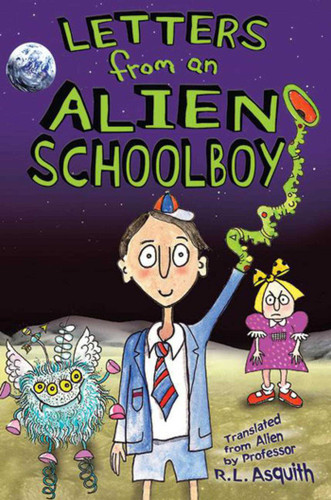 Letters from an Alien Schoolboy book cover by Ros Asquith