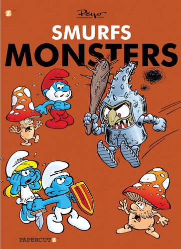 The Smurfs Monsters (The Smurfs Graphic Novels) book cover by Peyo