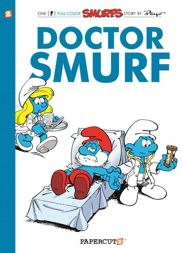The Smurfs #20: Doctor Smurf (The Smurfs Graphic Novels) book cover by Peyo