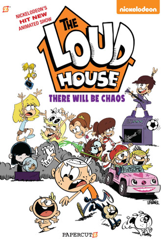 The Loud House #1: There Will Be Chaos (The Loud House) book cover by Nickelodeon