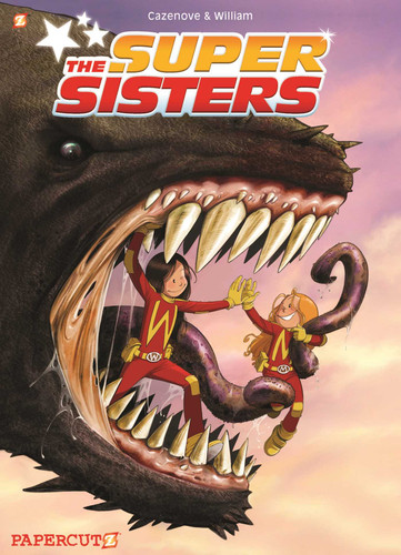 Super Sisters (The Sisters) book cover by Christophe Cazenove