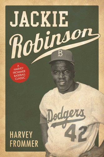 Jackie Robinson book cover by Harvey Frommer