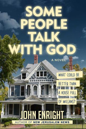 Some People Talk with God: A Novel (Dominick Chronicles) book cover by John Enright