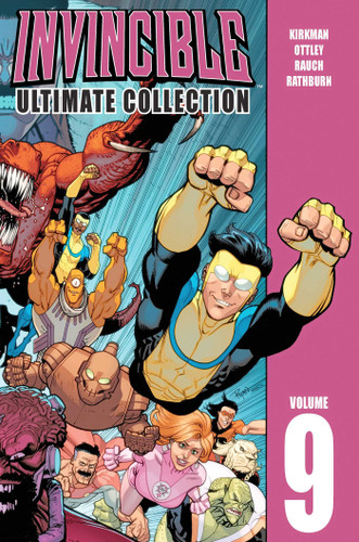 Invincible: The Ultimate Collection Volume 9 (Invincible) book cover by Robert Kirkman
