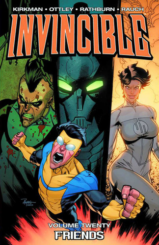 Invincible Volume 20: Friends (Invincible) book cover by Robert Kirkman