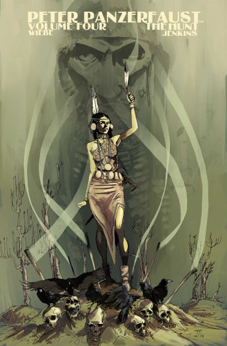 Peter Panzerfaust Volume 4: The Hunt book cover by Kurtis J. Wiebe