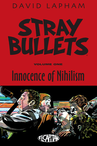Stray Bullets Volume 1: Innocence of Nihilism book cover by David Lapham
