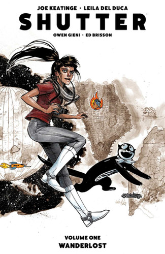 Shutter Volume 1: Wanderlost book cover by Joseph Keatinge