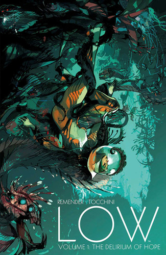 Low Volume 1: The Delirium of Hope book cover by Rick Remender