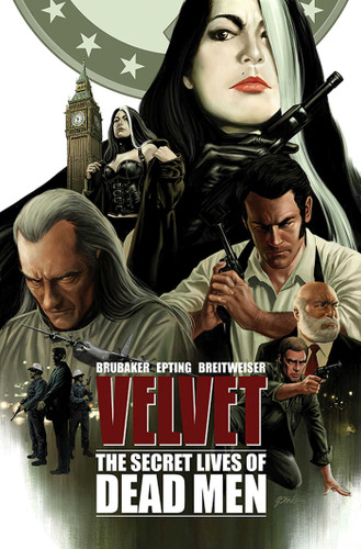 Velvet Volume 2: The Secret Lives of Dead Men book cover by Ed Brubaker