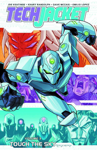 Tech Jacket Volume 3 (Invincible) book cover by Joseph Keatinge