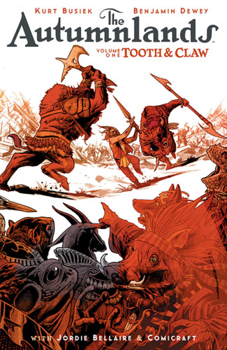Autumnlands Volume 1: Tooth and Claw book cover by Kurt Busiek