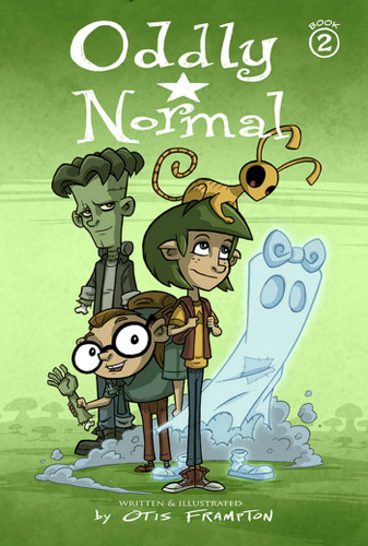 Oddly Normal Book 2 book cover by Otis Frampton