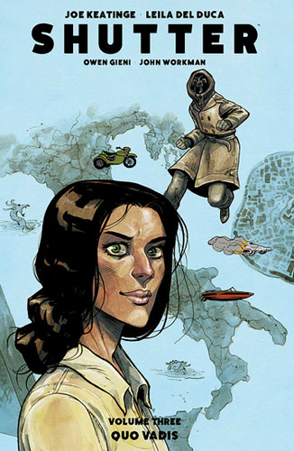 Shutter Volume 3: Quo Vadis book cover by Joseph Keatinge