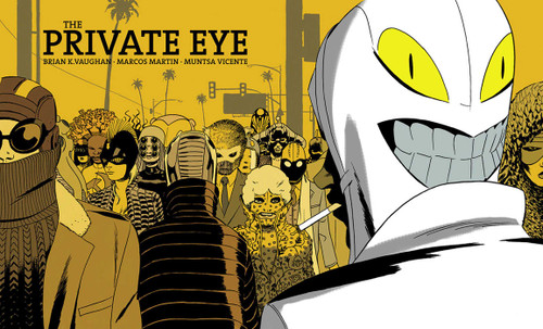 The Private Eye book cover by Brian K Vaughan